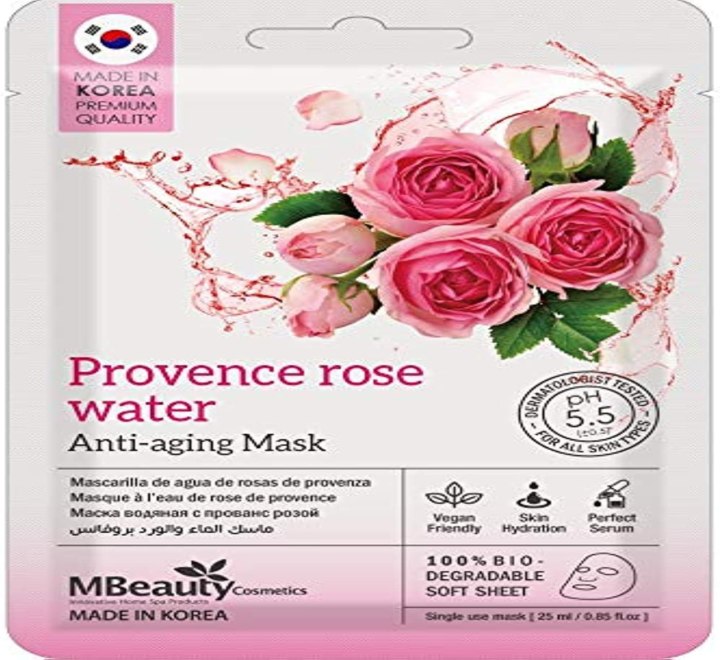 Mbeauty Provence Rose Water Mask