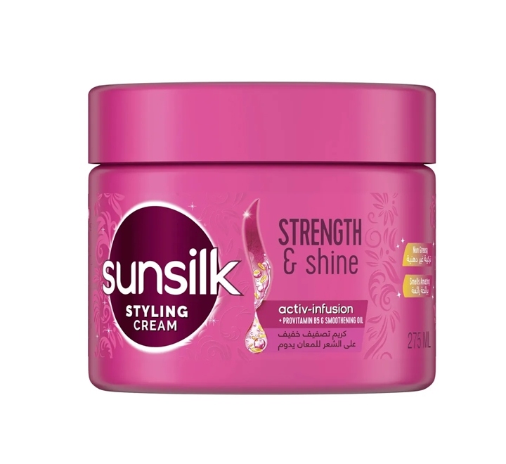 Sunsilk Styling Hair Cream Strength & Shine 275ml - Dukakeen.com