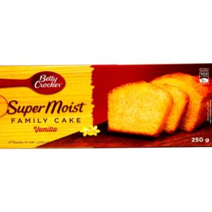 Betty Crocker Super Moist Family Cake Vanilla 250g