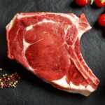 New Zealand Beef Rib Eye Bone In 500g