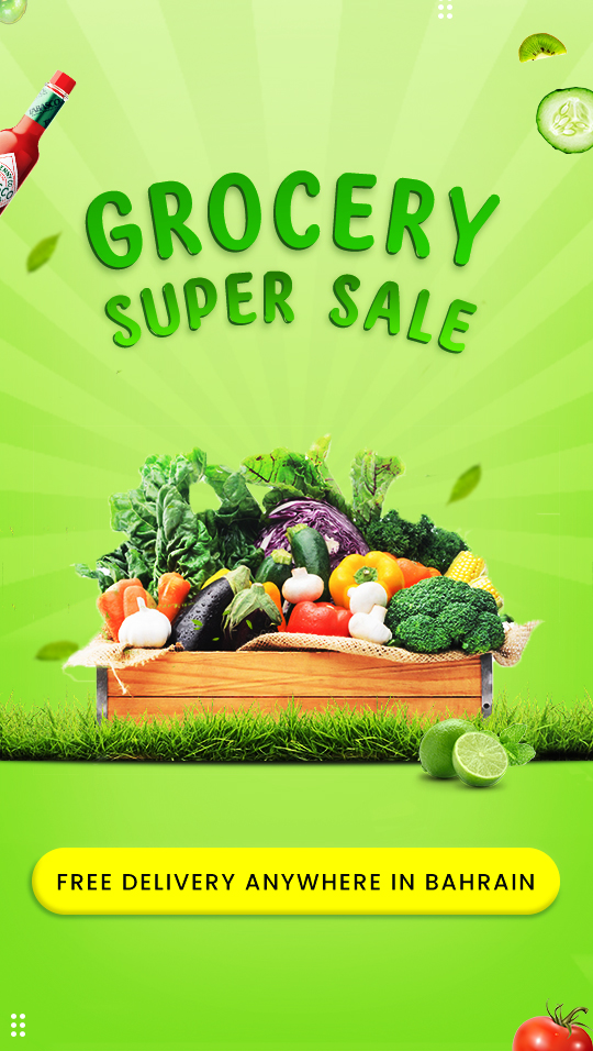 Grocery online shopping in Bahrain