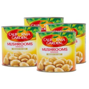 California Garden Mushroom Whole Value Pack 4 x 184g