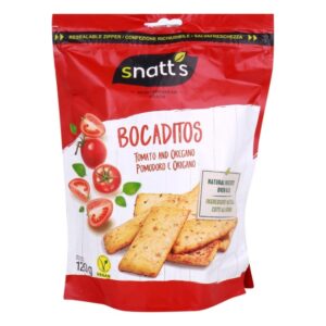 Snatt's Mediterranean Snacks With Tomato And Oregano 120g