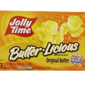 Jolly Time Butter.Licious Microwave Pop Corn 298g
