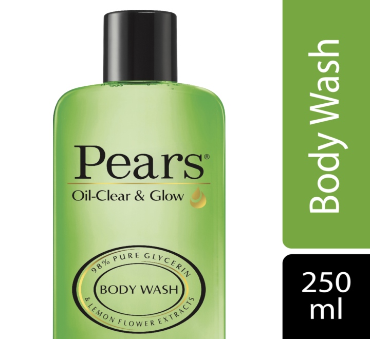 Pears Oil Clear & Glow Body Wash with Lemon Flower Extracts 250ml