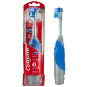 Colgate Powered Toothbrush 360 Optic White Platinum Soft Assorted 1pc