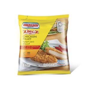 Americana Zingz Hot & Crunchy Chicken Fillet 1 kg