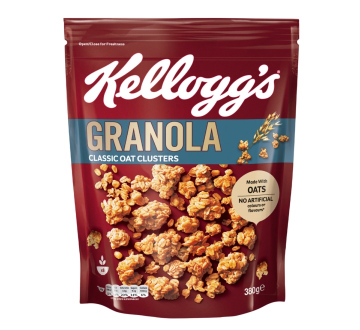 Kellogg\'s Granola Classic Oat Clusters 380g Buy Online at Best Prices in Bahrain