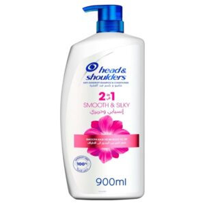 Head & Shoulders Smooth and Silky 2in1 Anti-Dandruff Shampoo 900ml