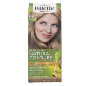 Palette Permanent Natural Color Cream 8-0 Light Blonde 1pkt
