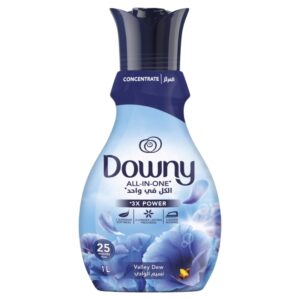 Downy Concentrate All-in-One 3x Power Valley Dew Scent Fabric Softener 1 Litre