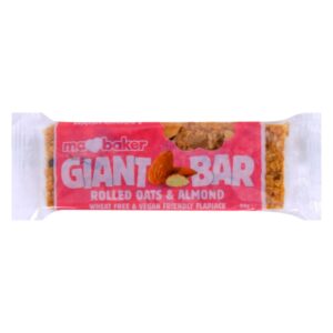 Ma Baker Giant Bar Rolled Oats & Almond 90g
