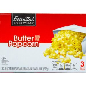 Essential Everyday Popcorn Butter Natural 247g