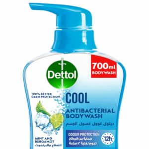 Dettol Cool Showergel & Bodywash Mint & Bergamot Fragrance 700ml
