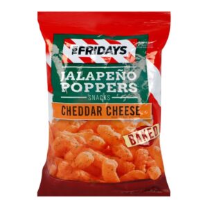 TGI Fridays Jalapeno Poppers Snacks Cheddar Cheese 99.2g