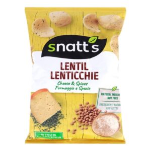 Snatt's Cheese And Spices Lentil Chips 85g