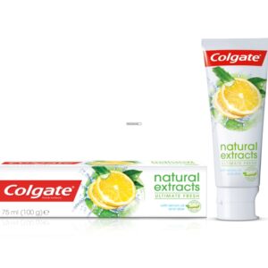 Colgate Toothpaste Natural Extracts With Lemon Oil And Aloe 75ml