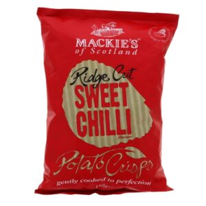 Mackies Ridge Cut Potato Crisps Sweet Chilli Flavour 150g