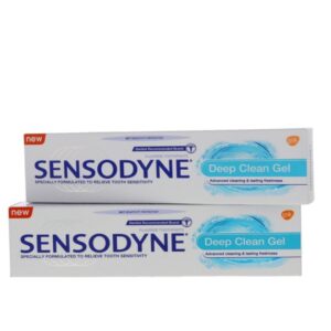 Sensodyne Toothpaste Deep Clean Gel 75ml 1 + 1