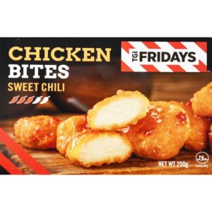 TGI Fridays Sweet & Chilli Boneless Chicken Bites 250g