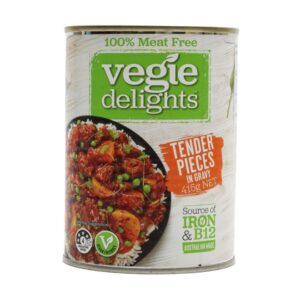 Vegie Delights Tender Pieces In Gravy 415g