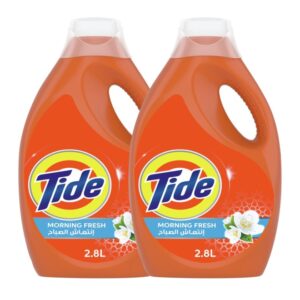 Tide Automatic Power Gel Laundry Detergent Morning Fresh Scent 2 x 2.8Litre