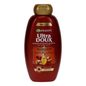 Garnier Shampoo Ultra Doux Healing Castor & Almond Oils 600ml
