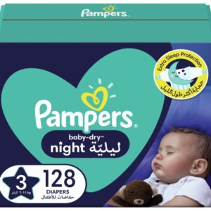 Pampers Baby-Dry Night Diapers Size 3 7-11kg 128pcs