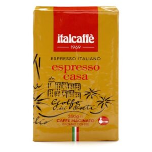 Italcaffe Espresso Casa Ground Coffee 250g