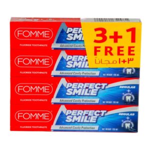 Fomme Toothpaste Advanced Cavity Protection Regular 120ml 3+1