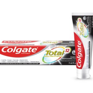 Colgate Total 12 Hour Protection Charcoal Deep Clean Toothpaste 75ml