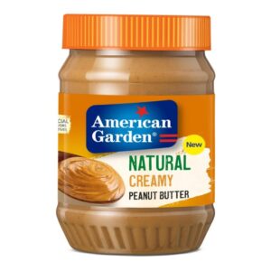 American Garden Natural Creamy Peanut Butter Vegan & Gluten Free 454g