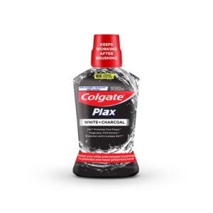 Colgate Plax White and Charcoal Mouthwash 500ml