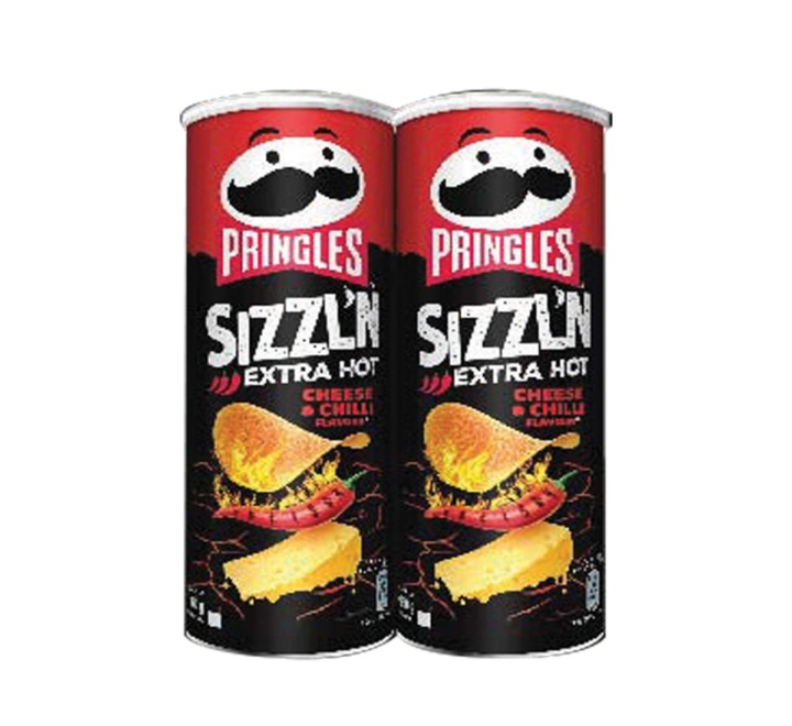 & Sizzl\\\'n Buy at Value Chilli x Online Prices in Best 2 Bahrain Cheese Pringles Pack Chips 160g