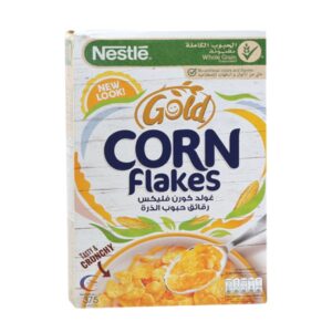 Nestle Gold Corn Flakes Breakfast Cereal 375g