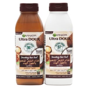 Garnier Ultra Doux Smoothing Shampoo 350 ml + Conditioner 350 ml