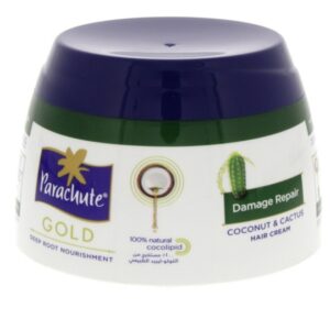 Parachute Gold Hair Cream Damage Hair Coconut & Cactus 140g