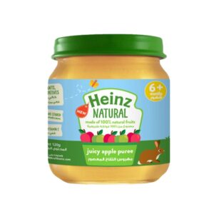 Heinz Baby Food Juicy Apple Puree Jar For 6+ Months 120g
