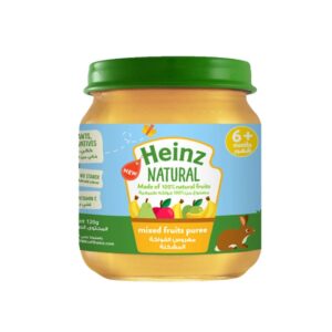 Heinz Baby Food Mixed Fruits Puree Jar For 6+ Months 120g