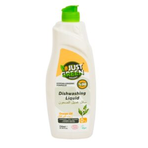 Just Green Organic Dishwashing Liquid 750ml