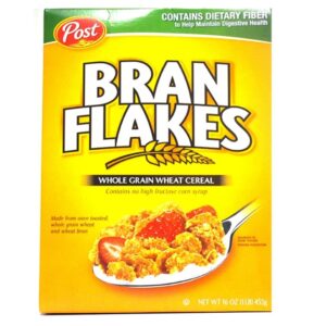 Post Bran Flakes Whole Grain Wheat Cereal 453g