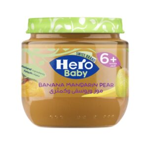 Hero Baby Banana Mandarin pear 125g