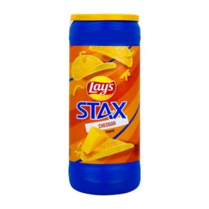Lays? Stax? Cheddar Potato Chips, 156g