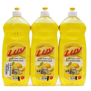 Luv Dish Washing Liquid 3 x 725ml