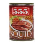 555 Chili Squid In Natural Ink 155g