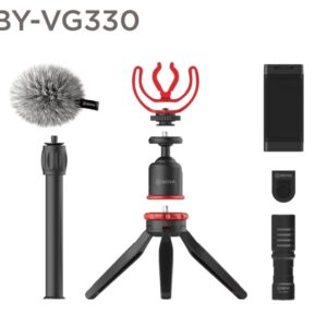 Advanced Vlogging KitInclude: Mini tripod, BY-MM1+ mic, LED light, Cold shoe mount