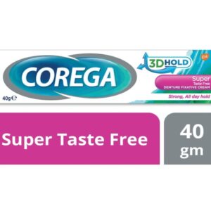 Corega Super Taste Free Denture Fixative Cream 40g