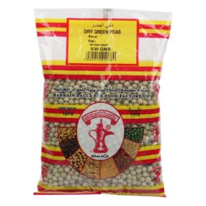 BUDALLA GREEN PEAS DRY 500GM