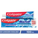 Colgate Fluoride Toothpaste Max Fresh Cool Mint 100ml