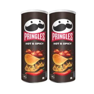 Pringles Hot and Spicy Chips 2 x 165 g